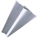 PAPEL MET. GOFRADO PLATA E.10 C.100