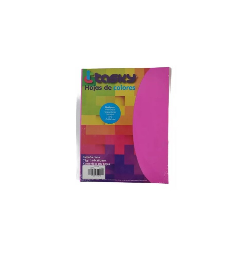 PAPEL BOND CTA. FIUSHA 75G. TASKY PAQ.C100H. C.25