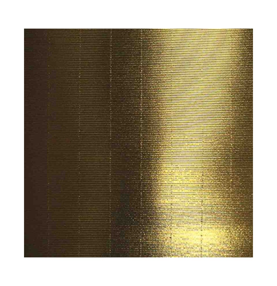 CARTON CORRUGADO MET. 77X54CM. ORO 280GR. E1050 C200
