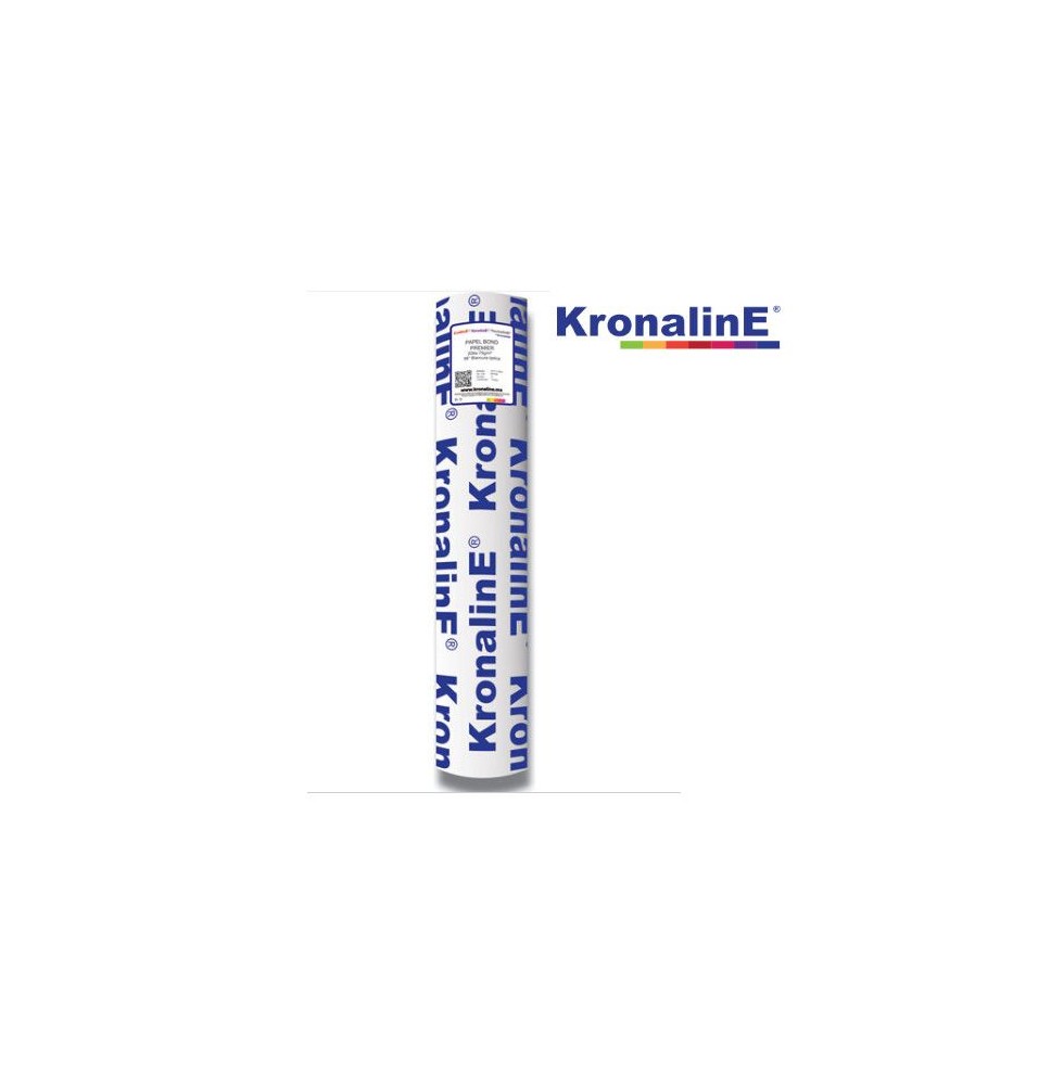 ROLLO PAPEL BOND PREMIER N2 KRONALINE 61X100MTS