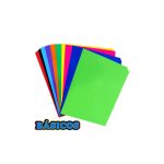 PAPEL BOND FLUOR. CTA. MIX 75G.TASKY PAQ.C100H. C.25