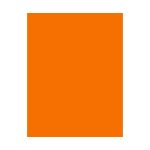 PAPEL BOND CTA. NARANJA 75G. TASKY PAQ.C100H. C.25