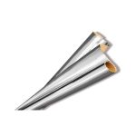 PAPEL MET. UNIFOIL PLATA ROLLO C25M. E.15