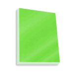 PAPEL LUSTRE SATINADO 49X66 CM. VERDE MANZANA 420 25500