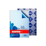 PAPEL CARBON CTA. KORES C100H. AZUL E.10 C.50