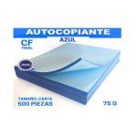 PAPEL AUTOCOPIANTE CFB 75G. CTA. AZUL INTERM.MILL.E.5 C5