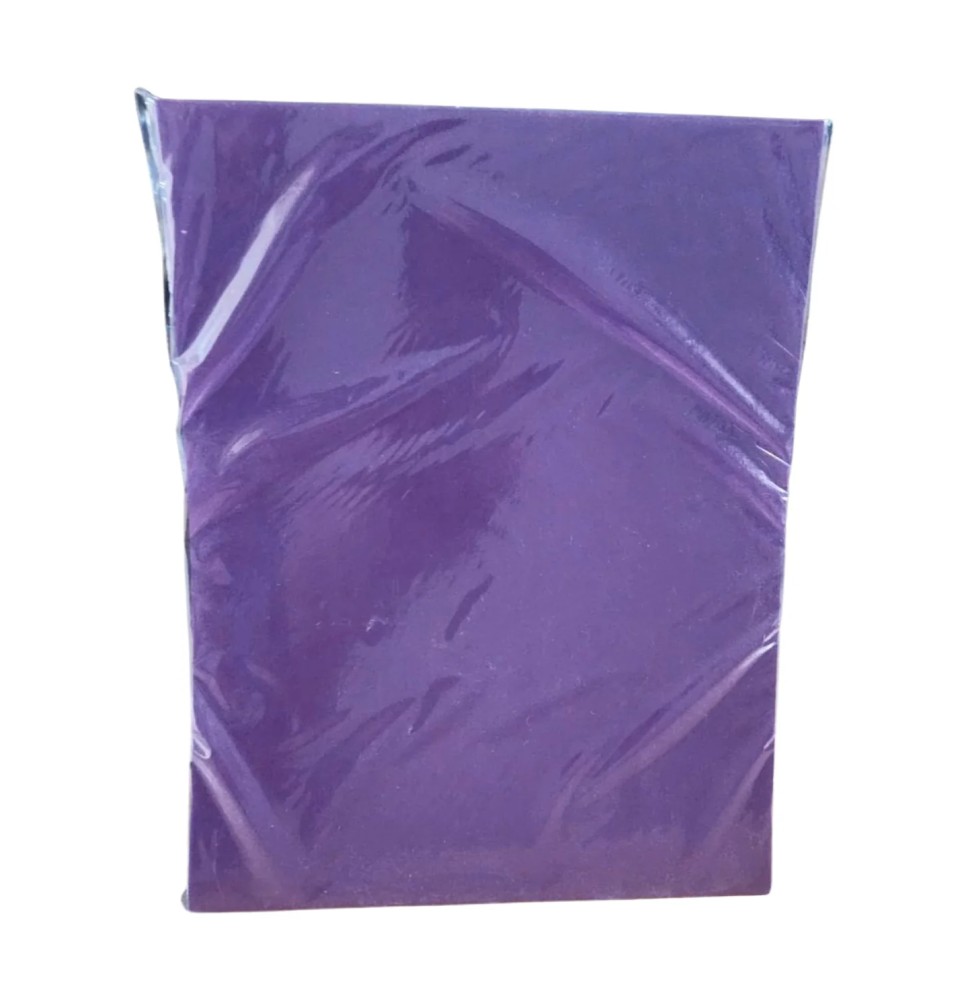 PAPEL SILK CTA. 130G. 1C. MORADO PAQ.C100H.