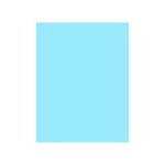 PAPEL BOND CTA. AZUL CELESTE 75G. TASKY PAQ.C100H. C.25