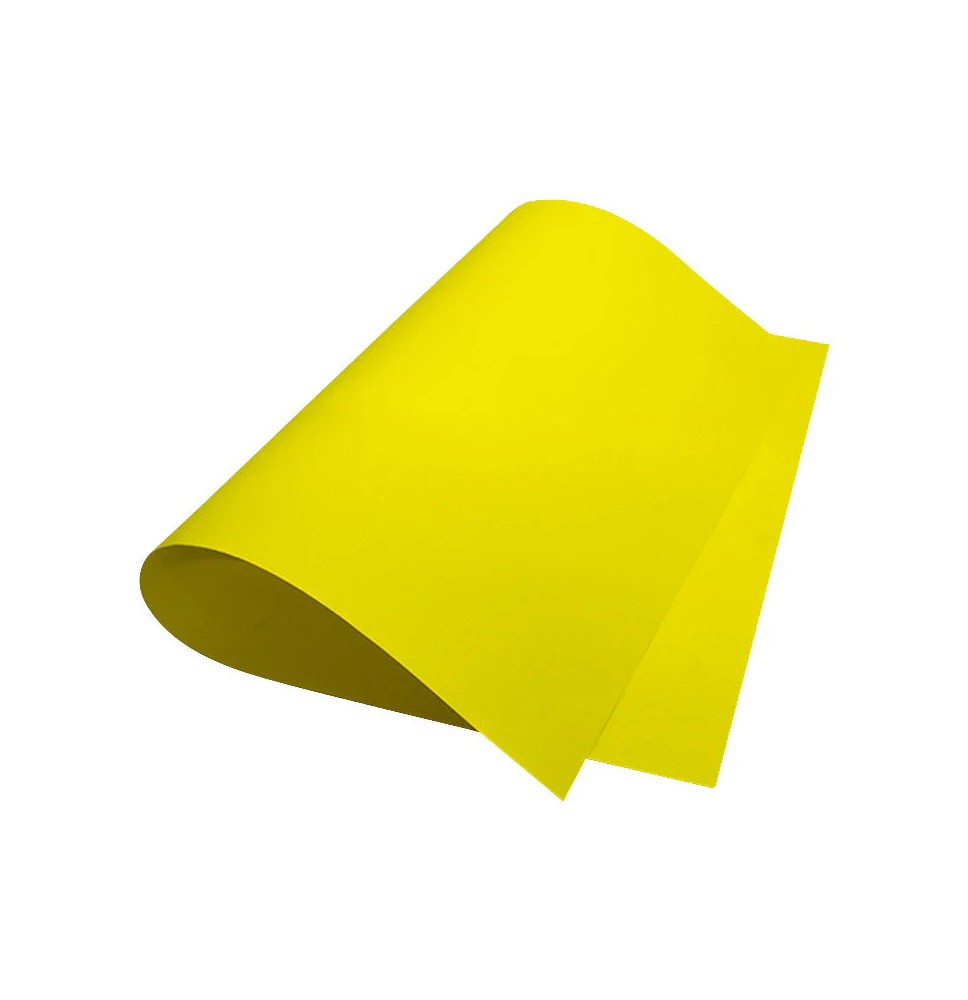 CARTULINA REFLECT IRIS 2C 50X65CM 180G AMARILLO 10100